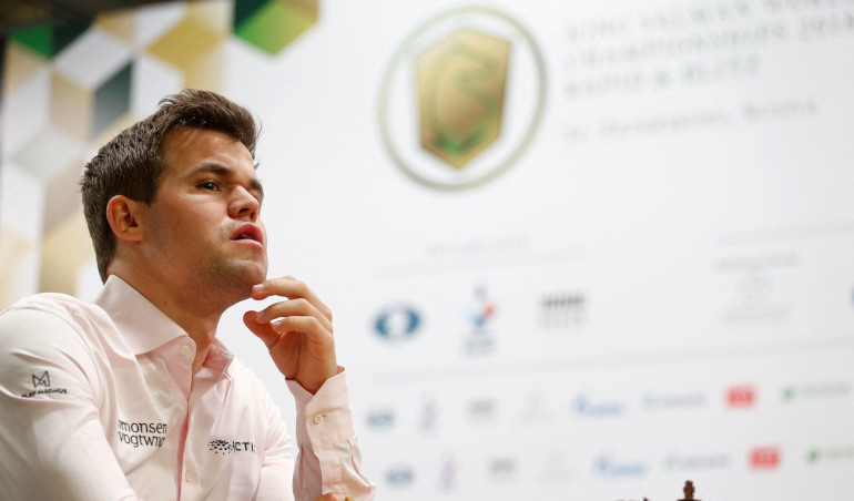 Carlsen wins against Caruana in the 2022 Speed Chess Championship