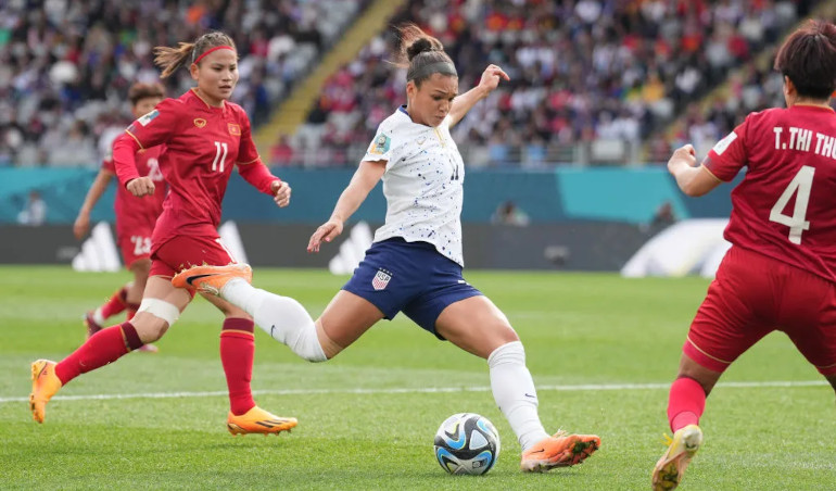 Sophia Smith Got a Brace to Lead US Women's National Team Against Vietnam